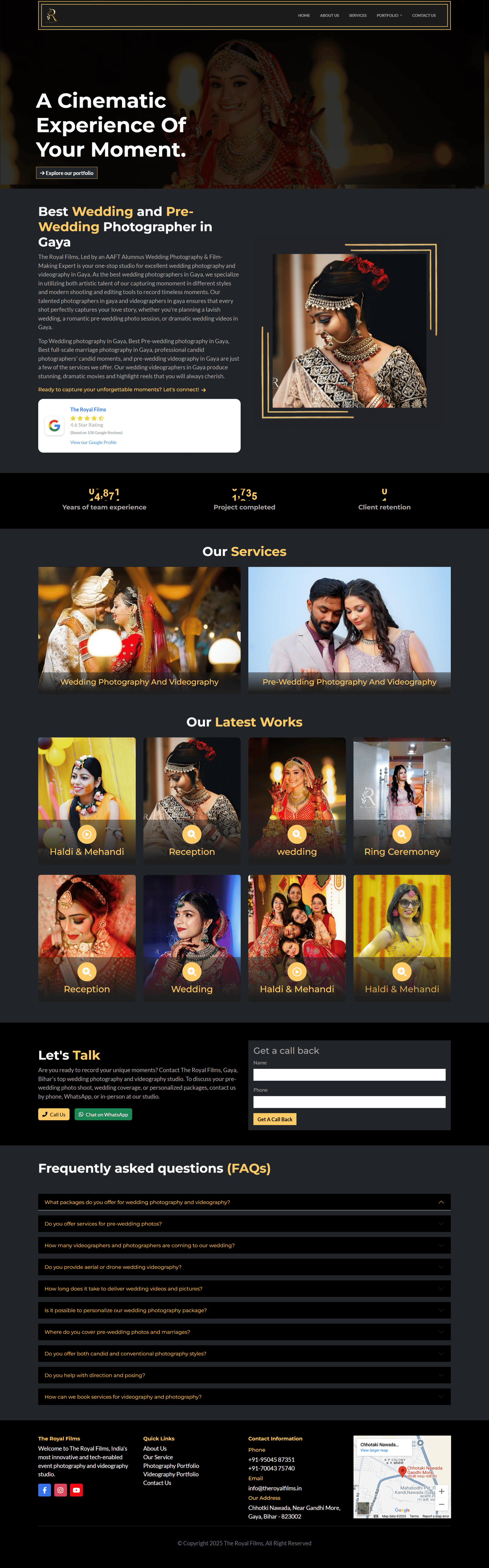 website-development-for-photography-agency-in-gaya